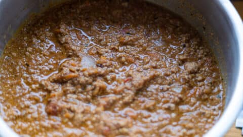 Hackfleischsauce aus dem ThermomixThermomix®