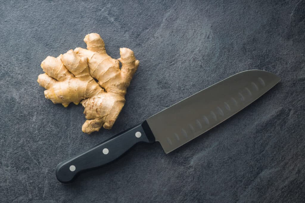 Ingwer Shot aus dem Thermomix® 5 ingwer schneiden
