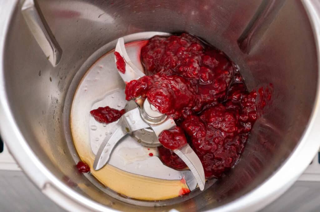 Ofenberliner mit 3 Füllungen aus dem Thermomix® 17 konfituere im mixtopf