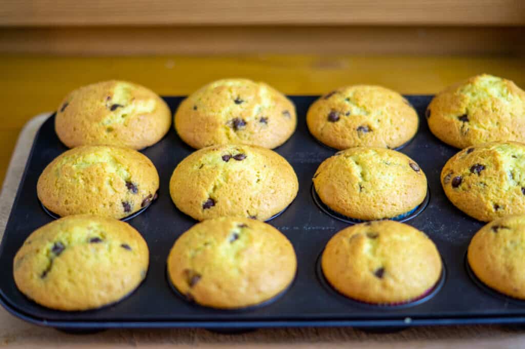 Frisch gebackene Muffins