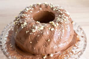 Paradiescreme Kuchen Thermomix mit Schokoladenglasur