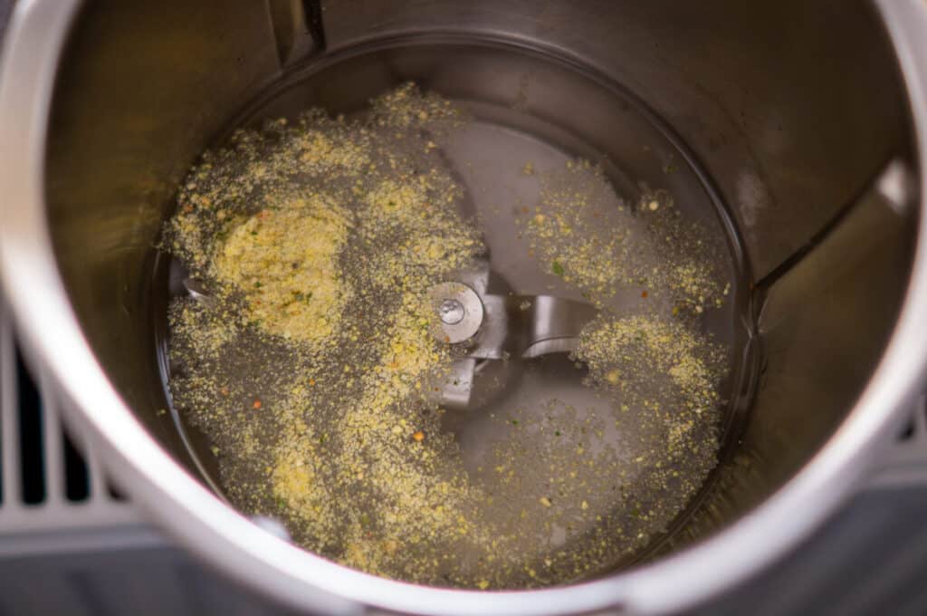 Rosenkohl garen im Thermomix® (25 Min Varoma, Stufe 1) 5 rosenkohl wasser gewuerze