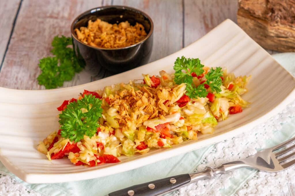 Spitzkohl-Sellerie-Salat aus dem Thermomix® 6 spitzkohlrohkost aus dem thermomix