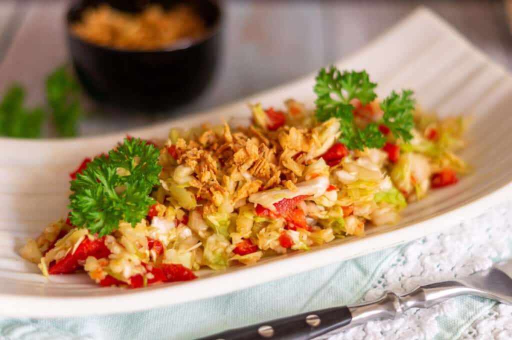 Spitzkohl-Sellerie-Salat aus dem Thermomix® • will-mixen.de