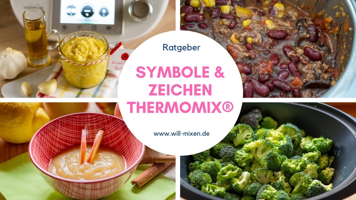 Rezeptinfos Und Symbole Zum Thermomix Zeichenerklarung