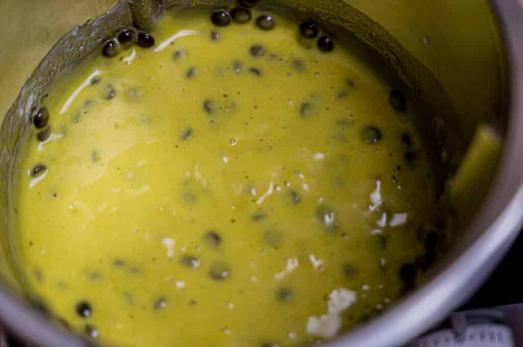 Muffins Thermomix® (12 Stück, Grundrezept, 30 Min) 11 teig mit schokotropfen