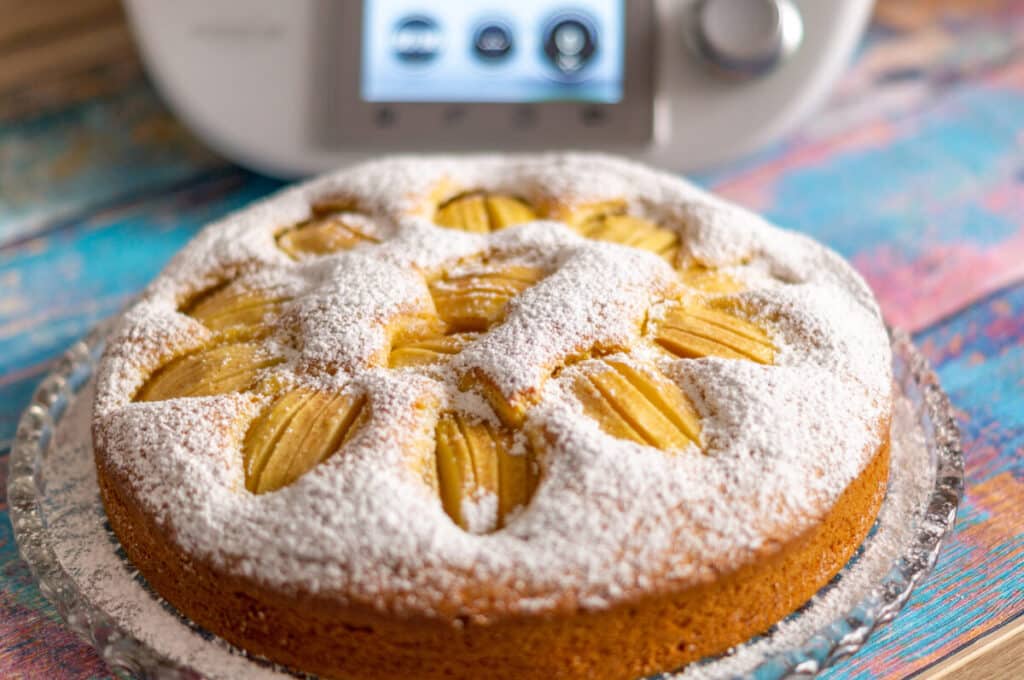 Versunkener Apfelkuchen aus dem Thermomix® • will-mixen.de