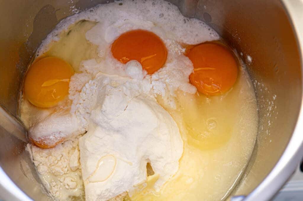 Rührteig Thermomix®: 250 g Butter, 5 Min, mit Rühraufsatz 8 zutaten ruehrteig thermomix