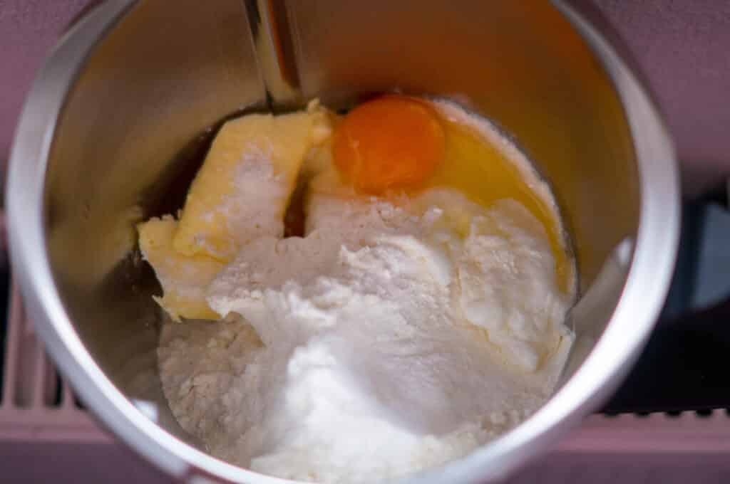 Käsekuchen Thermomix®: 12 Stücke, 70 Min, klassisch saftig 10 zutaten teig im mixtopf