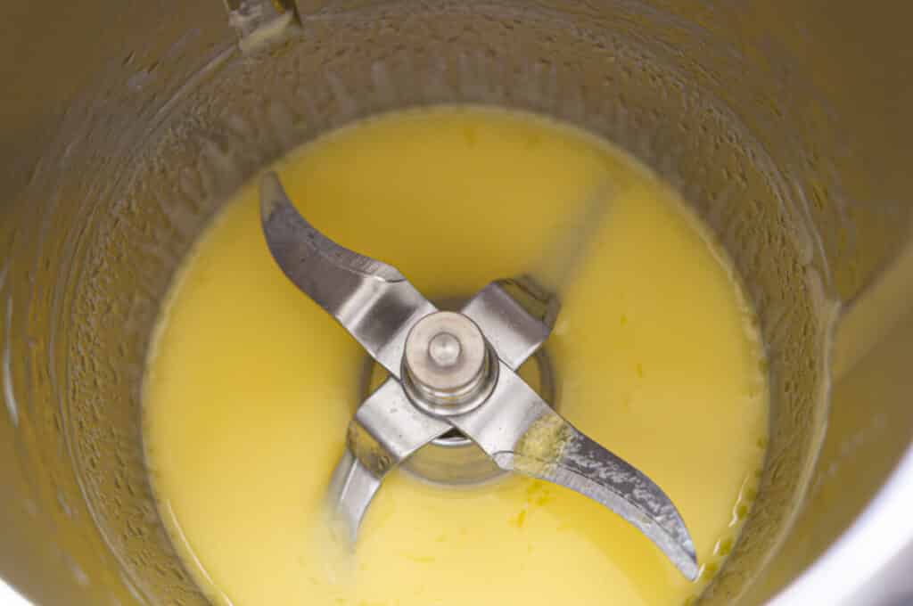 Quark-Öl-Hasen aus dem Thermomix® 8 butter schmelzen im mixtopf