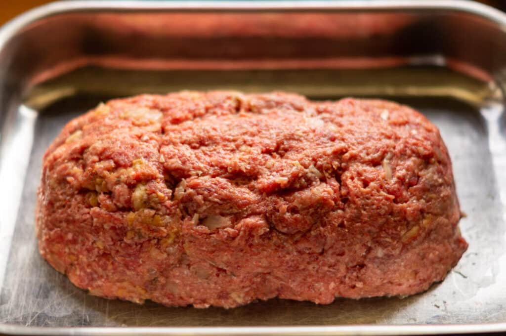 Hackbraten Thermomix®: saftig in 85 Min aus dem Ofen 8 hackbraten geformt in auflaufform