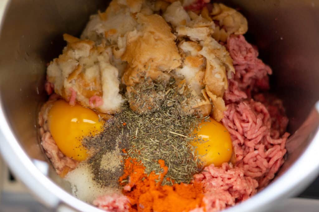 Hackbraten Thermomix®: saftig in 85 Min aus dem Ofen 7 hackteig zutaten thermomix