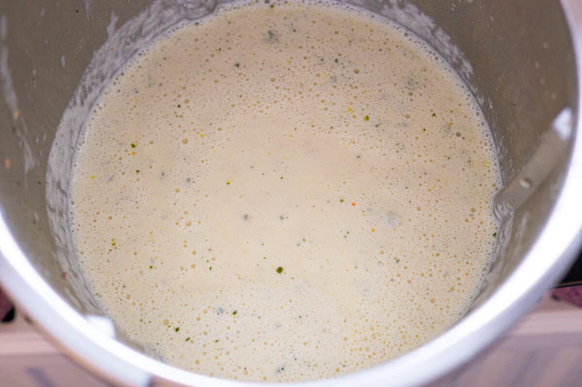 Nudelauflauf aus dem Thermomix® 4 Soße im Thermomix