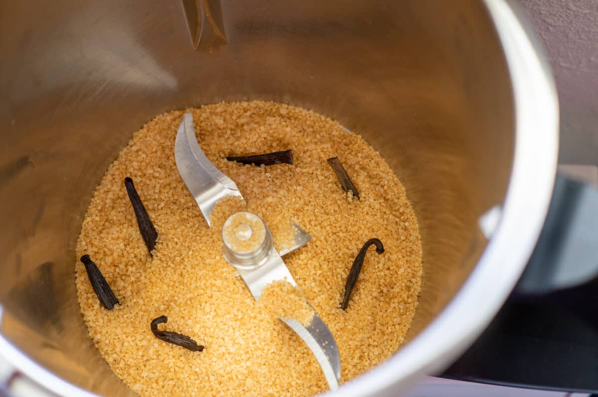 Vanillepaste/Vanilleextrakt aus dem Thermomix® 2 Zucker und Vanilleschoten im Thermomix