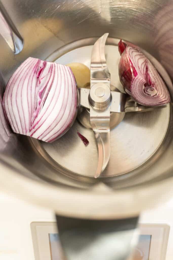 Karottenaufstrich Thermomix®: 3.024× getestet, 4,93 Sterne 5 zwiebel knoblauch im thermomix