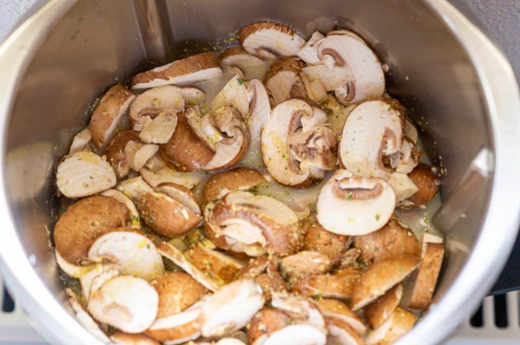 Champignoncremesuppe Thermomix® (400 g Pilze) 13 champignons im thermomix