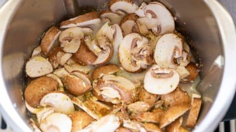 Champignons im Thermomix kochen