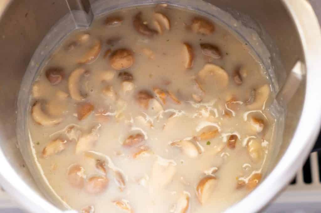 Champignoncremesuppe Thermomix® (400 g Pilze) 14 champignons kochen im thermomix