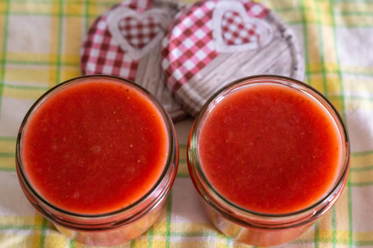 Konfitüre ohne Gelierzucker Thermomix®: 328× getestet 4 Fertige Konfitüre im Glas
