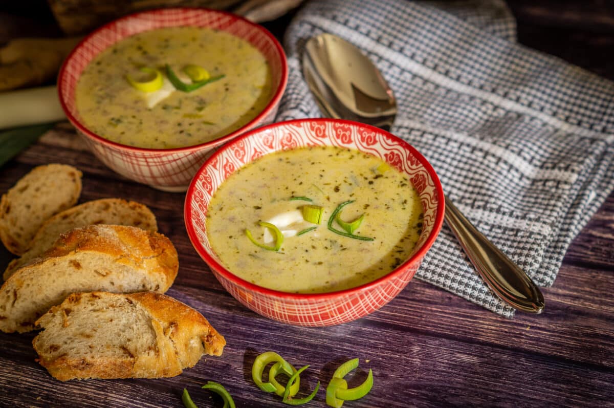 Käse-Lauchsuppe aus dem Thermomix® • das perfekte Soulfood