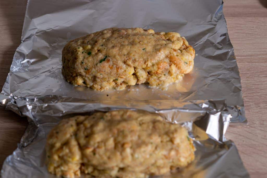 Serviettenknödel Thermomix®: Quellzeit ist Pflicht 5 serviettenknoedel in alufolie