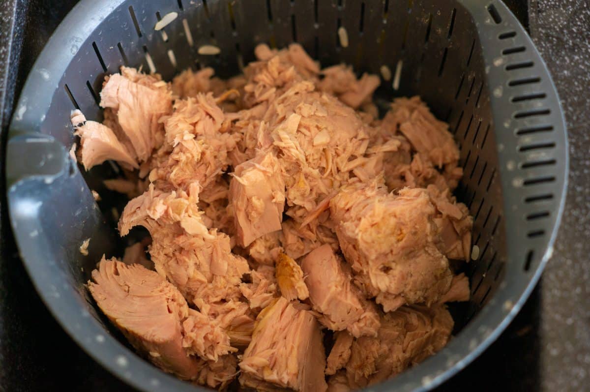 Thunfisch-Dip aus dem Thermomix® 2 Thunfisch abtropfen lassen