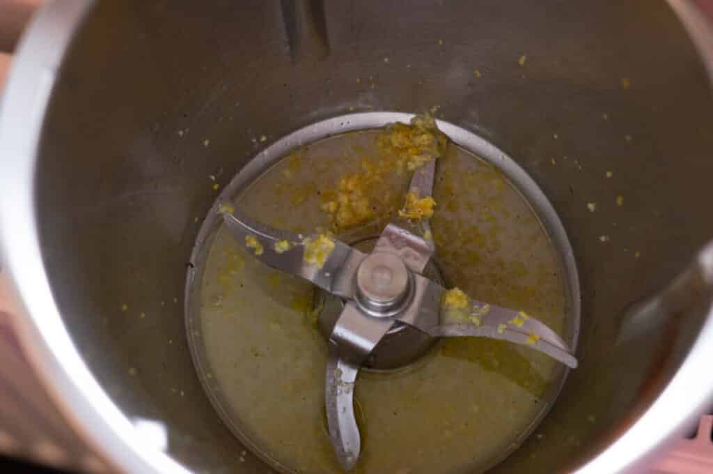 Ingwer-Sirup Thermomix: Schärfe nur in Scheiben 7 zitronensaft schale im thermomix