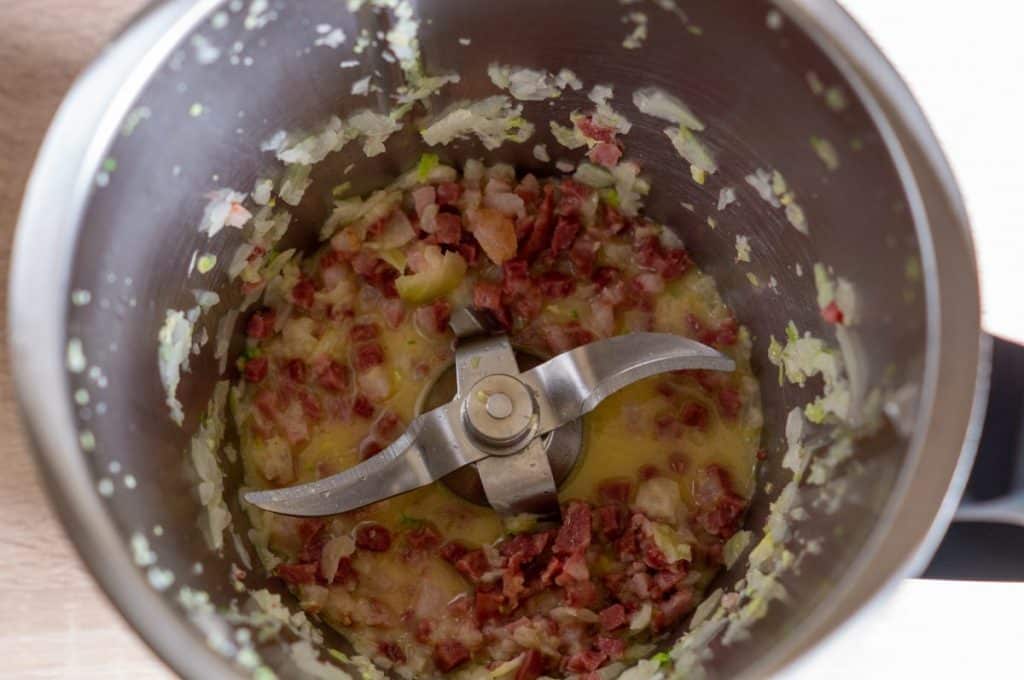 Rahmwirsing Thermomix®: 700 g, 35 Min, mit Speck und Crème 7 zwiebeln speck anduensten thermomix