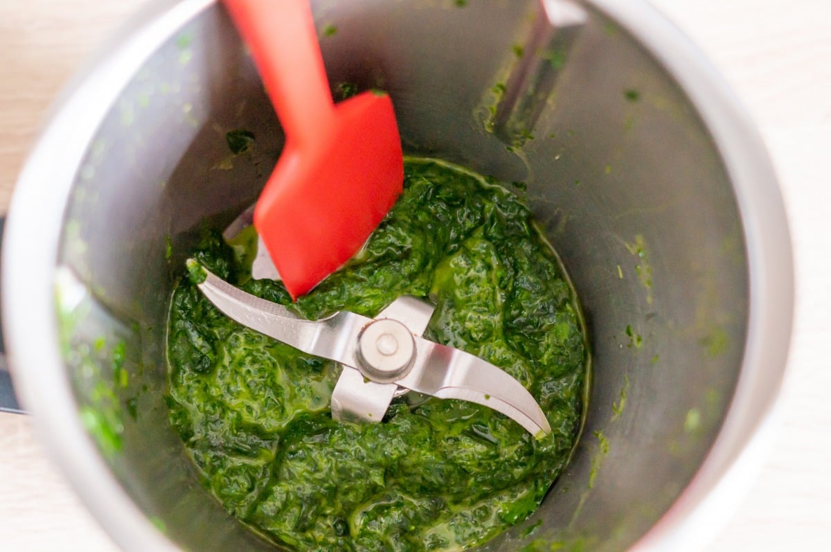 Bärlauchpaste Thermomix: ein Jahr Vorrat aus 12 Sek mixen 5 baerlauchpaste im thermomix pueriert
