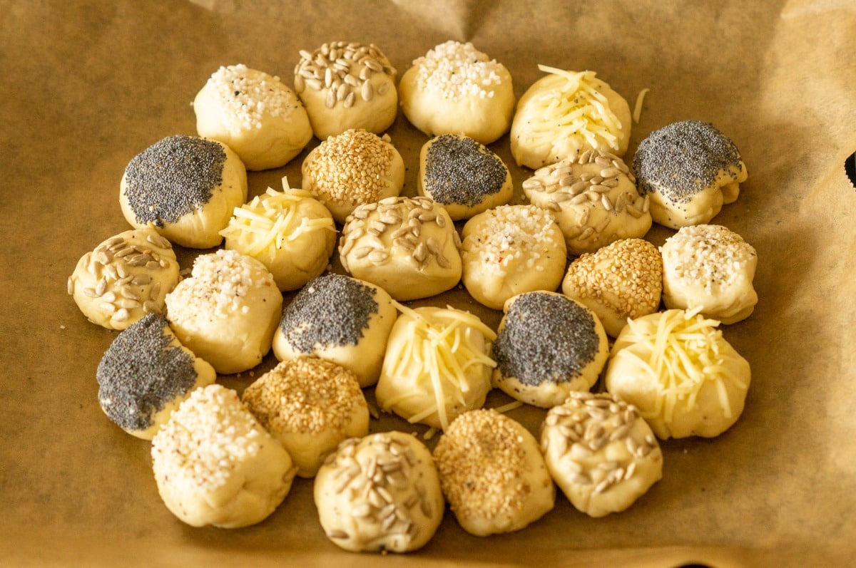 Brötchensonne Partysonne Thermomix®: 12 Stück, 60 Min, Hefeteig 8 partysonne sbrotchen backblech