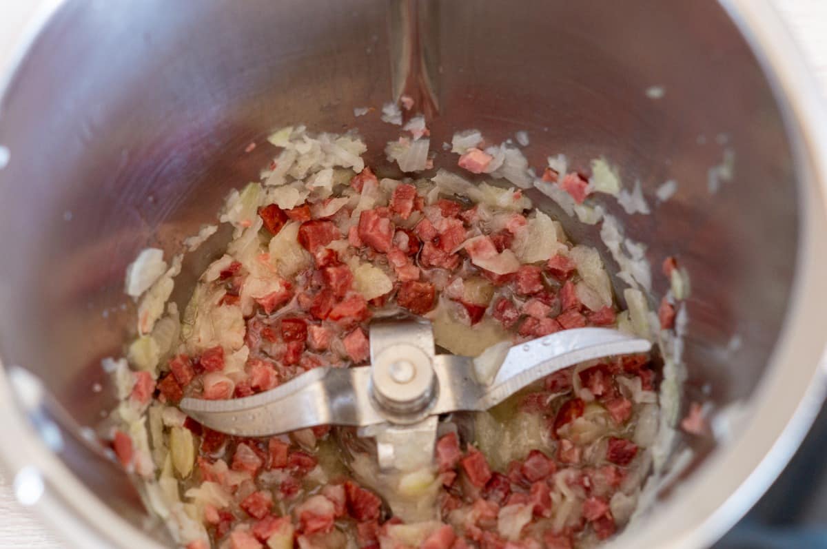 Gemüseeintopf Thermomix®: 40 Min, alles in einem 6 zwiebeln speck anduensten