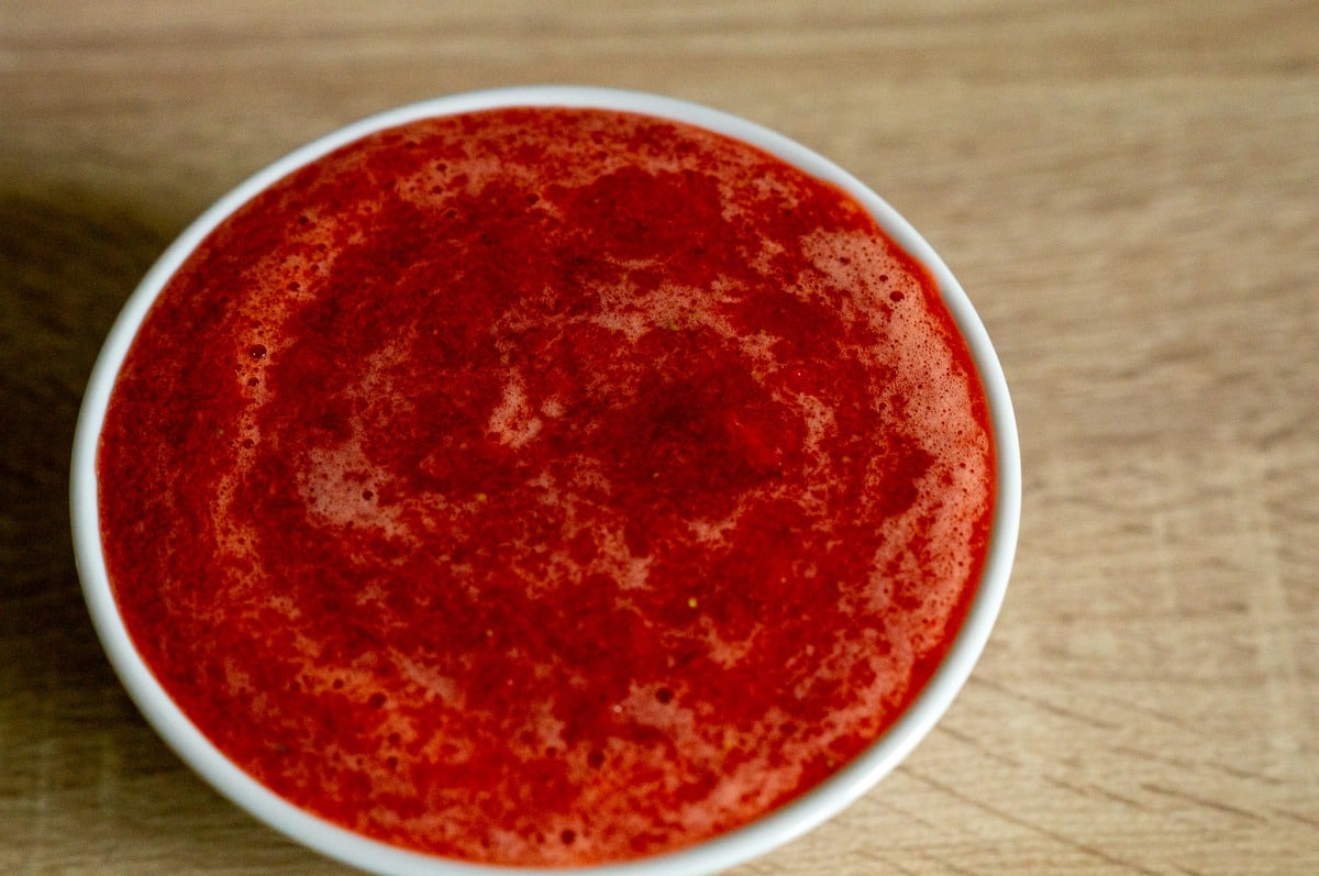 Erdbeer-Tiramisu aus dem Thermomix® 2 Erdbeersauce aus dem Thermomix