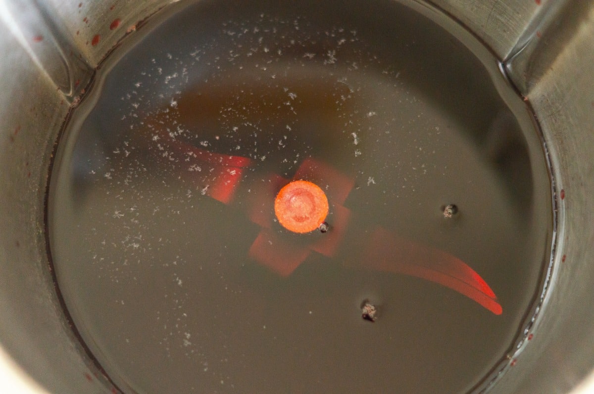 Kirschlikör Thermomix: 600 g Saft, 15 Min, sofort fertig 4 kirschsaft im
