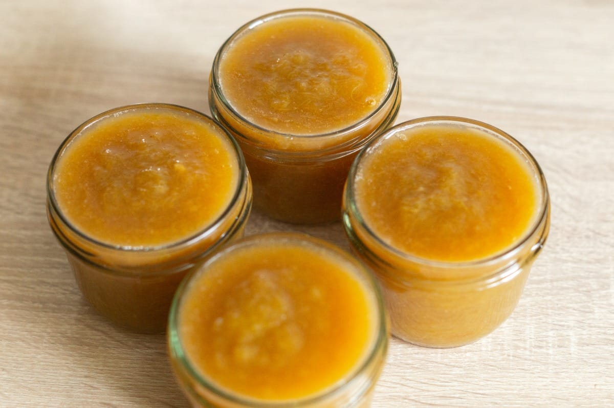 Rhabarbermarmelade Thermomix®: mit Amaretto, 1 kg 7 rhabarber konfituere thermomix abfuellen
