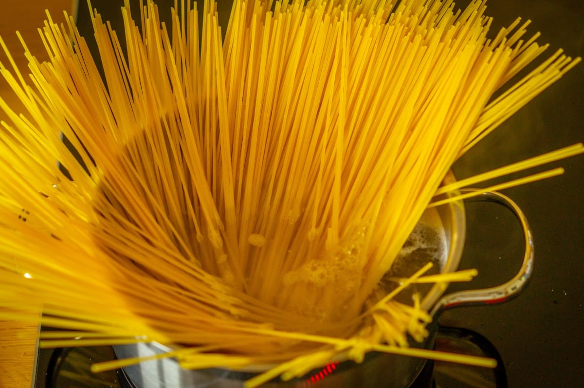 Grünkern Bolognese Thermomix®: Hack-Ersatz mit Biss 8 spaghetti im topf kochen