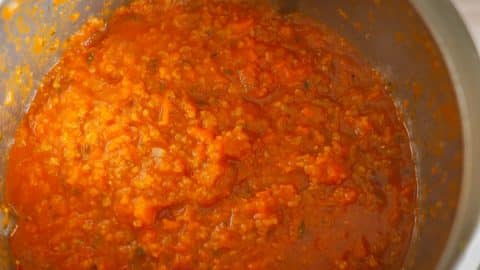 Tomatensauce im Thermomix kochen