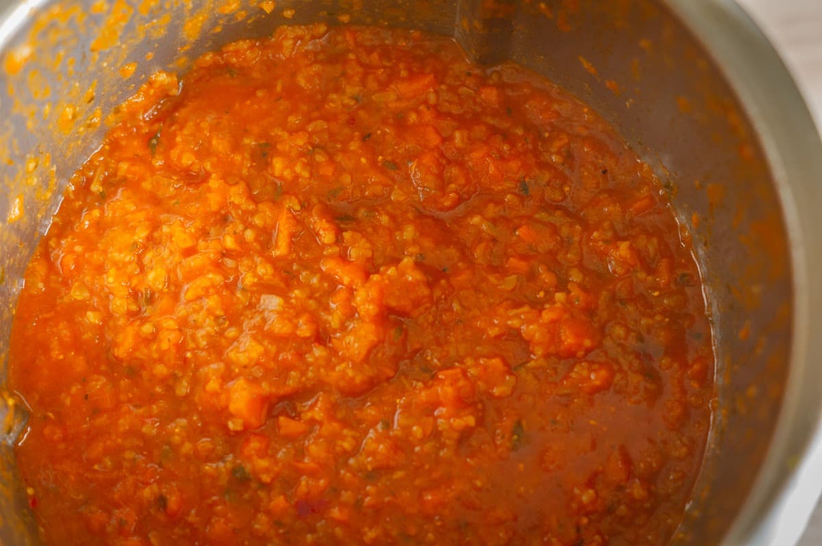 Grünkern Bolognese Thermomix®: Hack-Ersatz mit Biss 7 tomatensauce thermomix kochen