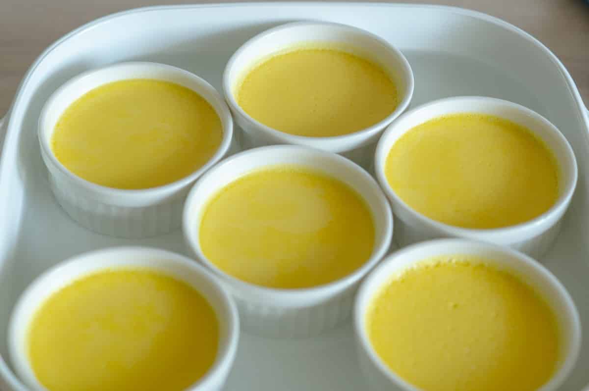 Eierlikör Crème brûlée aus dem Thermomix® 4 Crème brûlée fertig