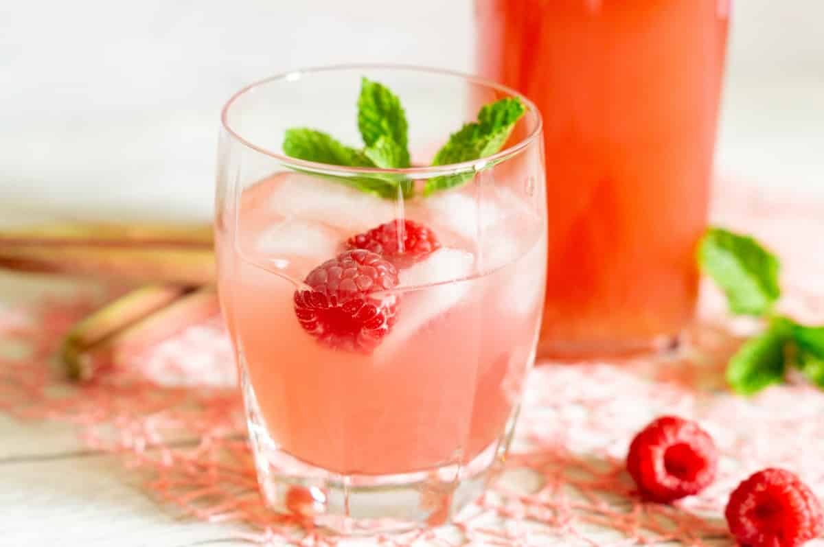 Saisonkalender April · Was hat Saison plus beste Thermomix-Rezepte 19 Rhabarber-Sirup aus dem Thermomix®