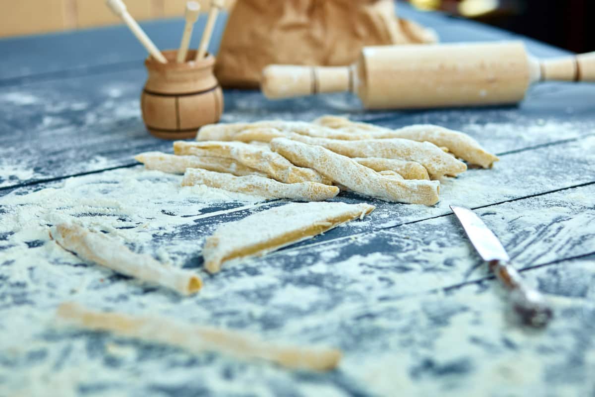 Nudelteig Thermomix®: 3 Zutaten, 40 Min, italienisches 1 Nudelteig aus dem Thermomix®