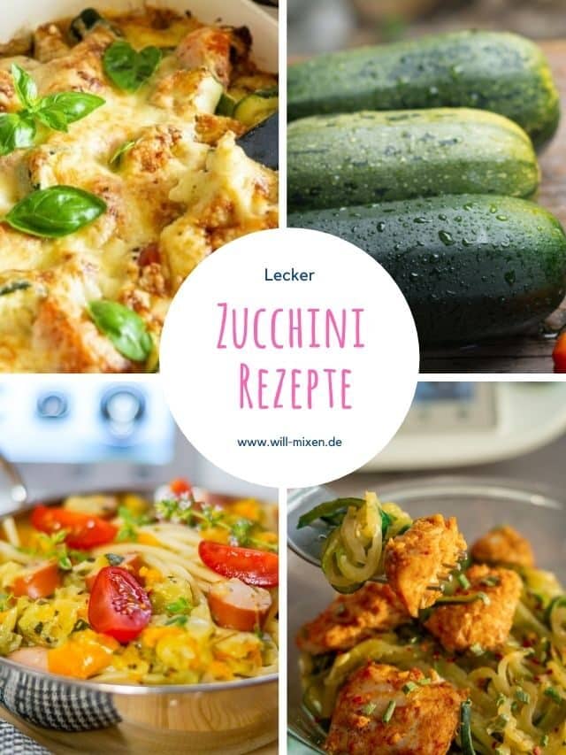 Zucchini Rezepte für den Thermomix