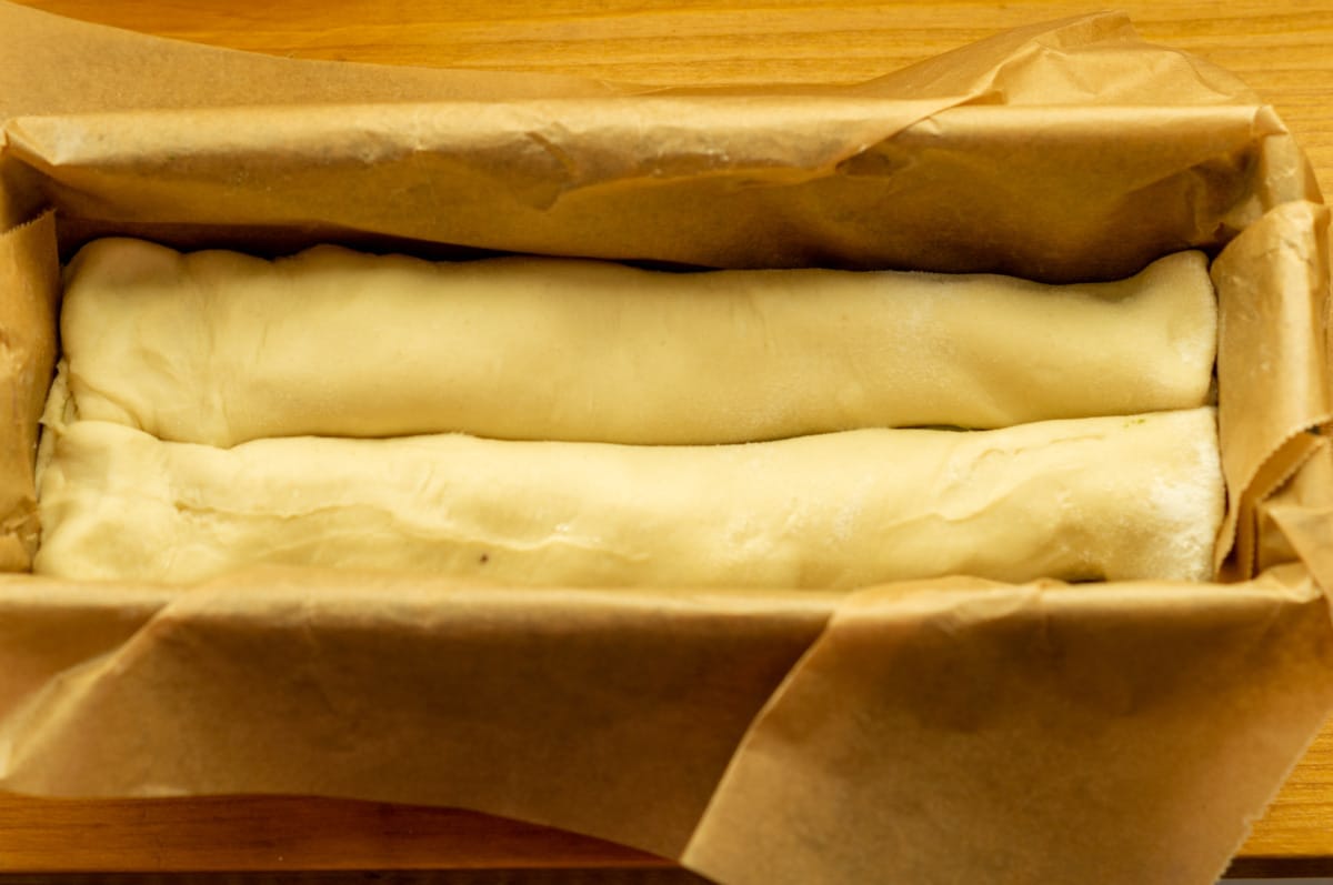 Wickelbrot aus dem Thermomix® 4 Wickelbrot in Backform