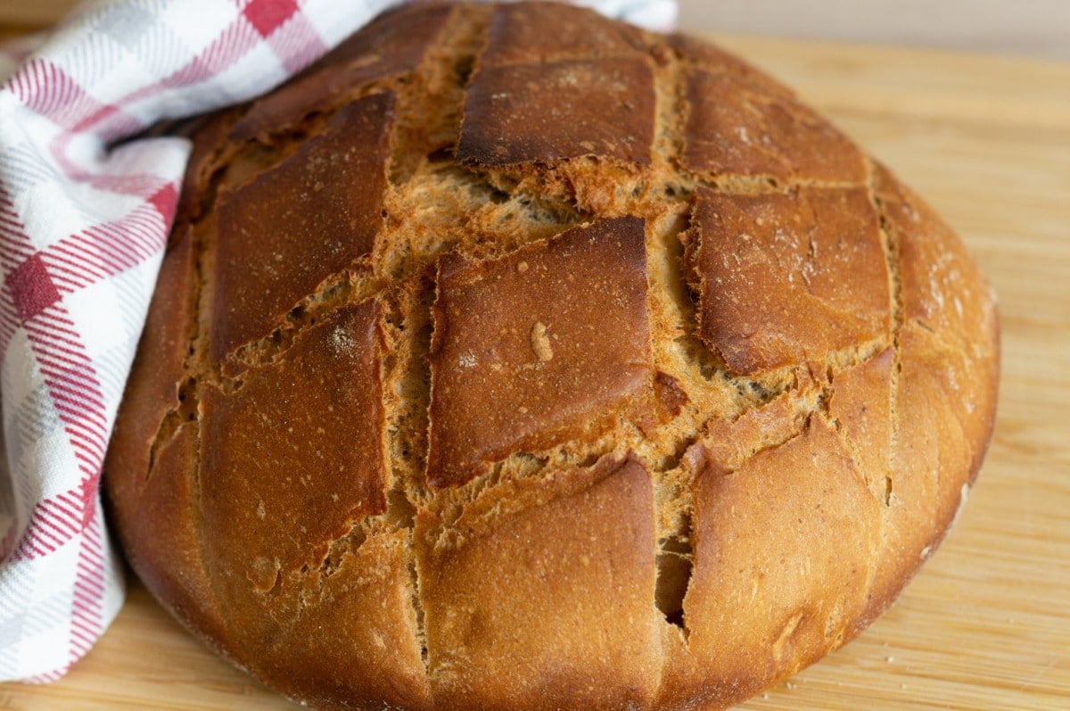 Fertiges Besenbrot aus dem Thermomix®