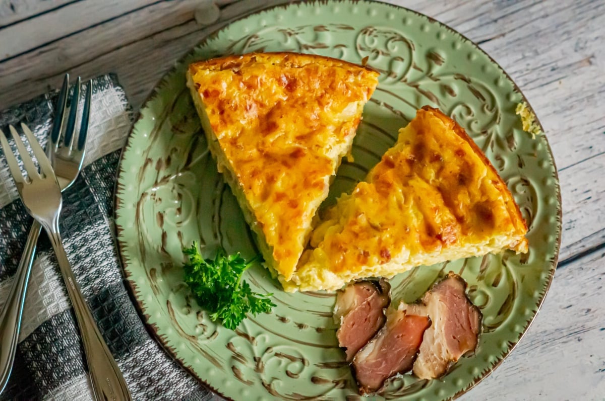 Zwiebelkuchen ohne Boden aus dem Thermomix®