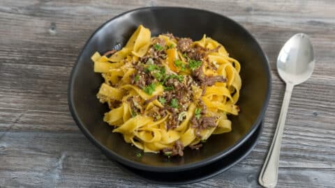 Tagliatelle mit Chinakohl aus dem Thermomix®