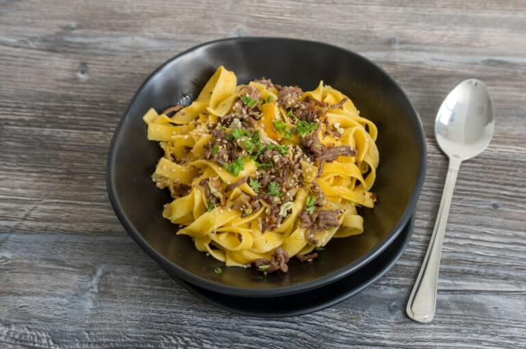 Tagliatelle mit Chinakohl aus dem Thermomix®