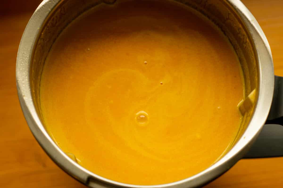 Süßkartoffelsuppe Thermomix: cremig auch ohne Sahne 8 suesskartoffelsuppe puerieren