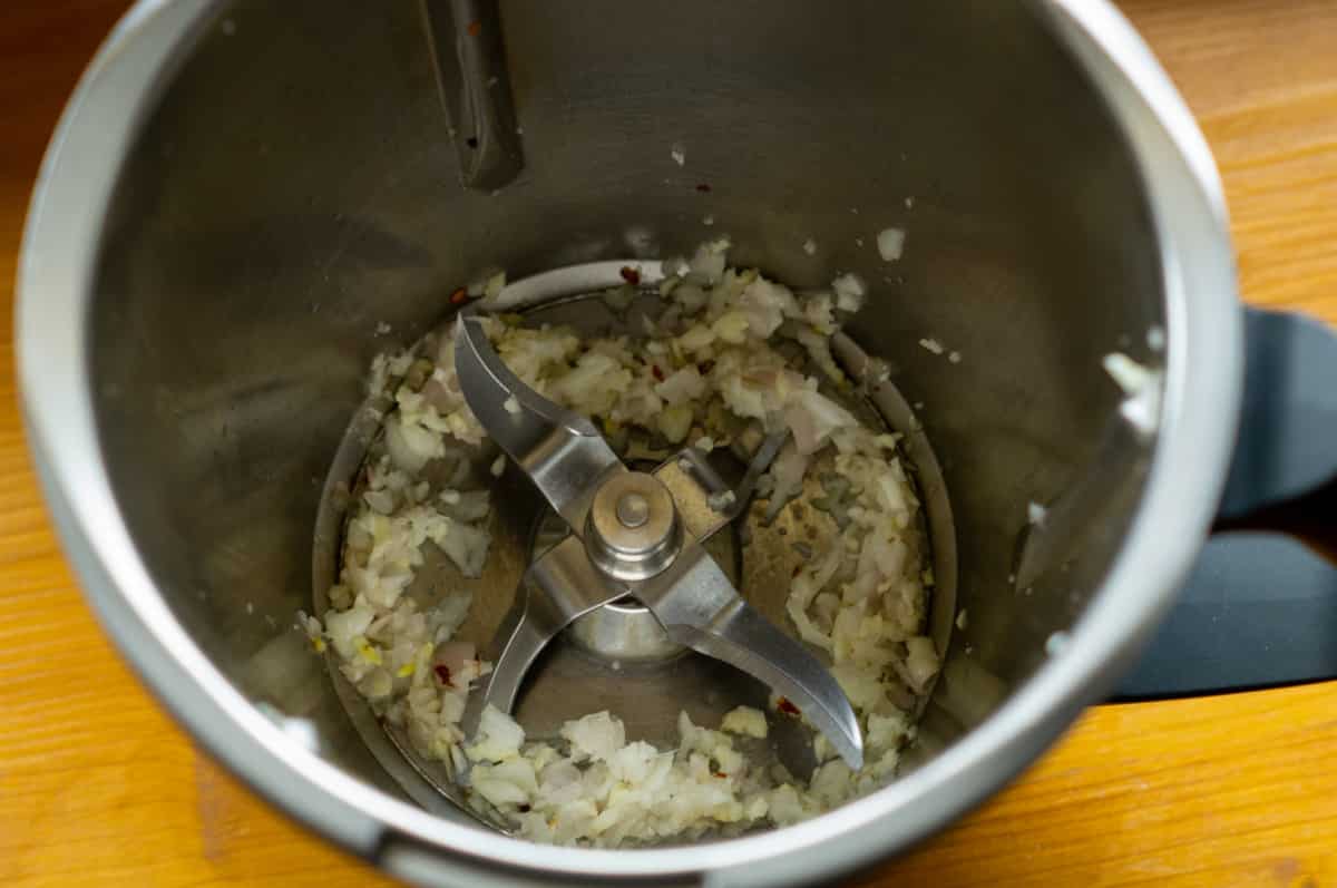 Süßkartoffelsuppe Thermomix: cremig auch ohne Sahne 3 zwiebeln chili