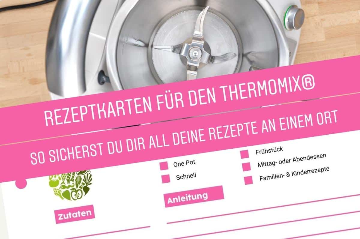 Rezeptkarten für Thermomix® Download