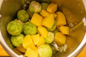 Rosenkohl und Kartoffeln im Thermomix®